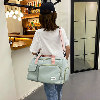 Gym Duffle Bag with Shoe Compartment – Multi-Pocket Travel Duffel for Sports & Weekends