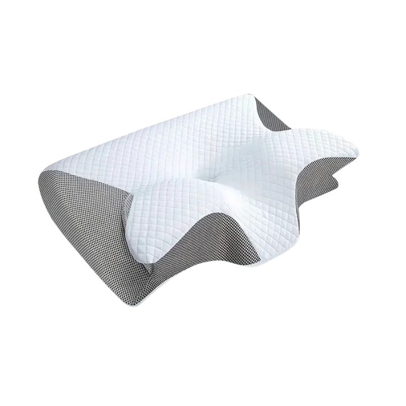 Ergonomic Memory Foam Pillow for Side Sleepers – Neck Support Contour Pillow for Better Sleep & Pain Relief