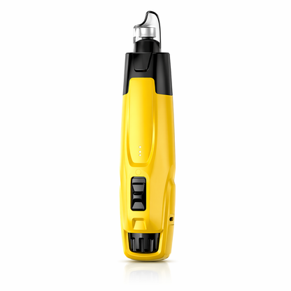 Cortauñas eléctrico recargable e inalámbrico para perros, recortador de uñas silencioso con luz LED, amoladora de uñas para mascotas para peluquería canina