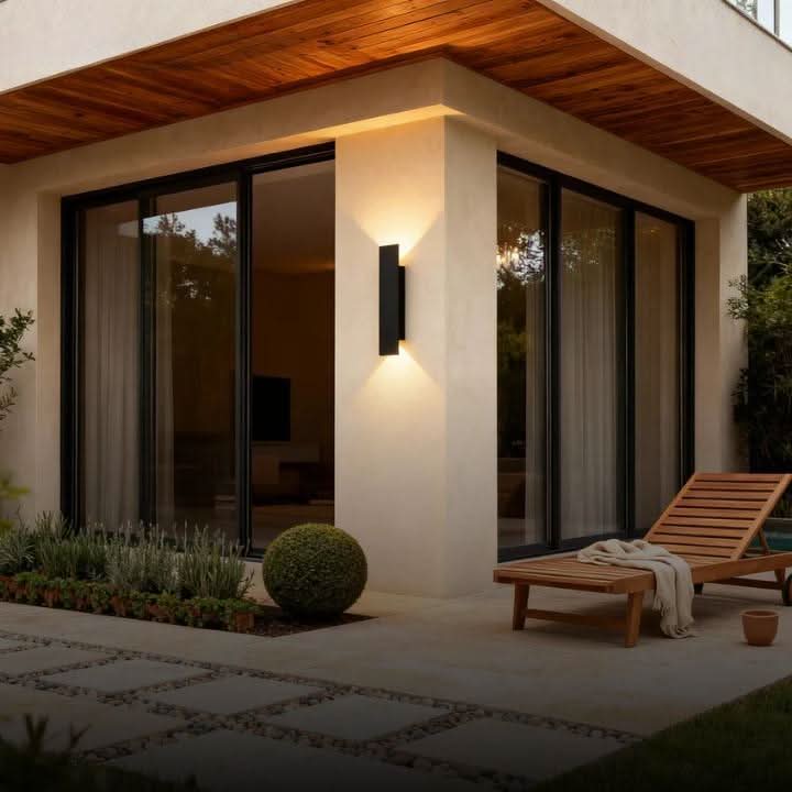 WALLCREST – Outdoor Up-Down Wall Light for Distinctive Exterior Lighting