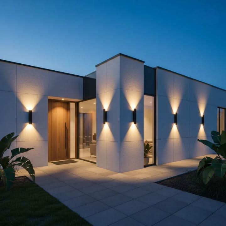 WALLCREST – Outdoor Up-Down Wall Light for Distinctive Exterior Lighting