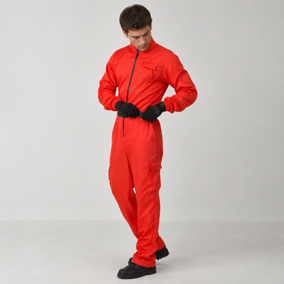 Conjunto de disfraz de máscara de guardia | Mono para adultos con accesorios para un atuendo atrevido