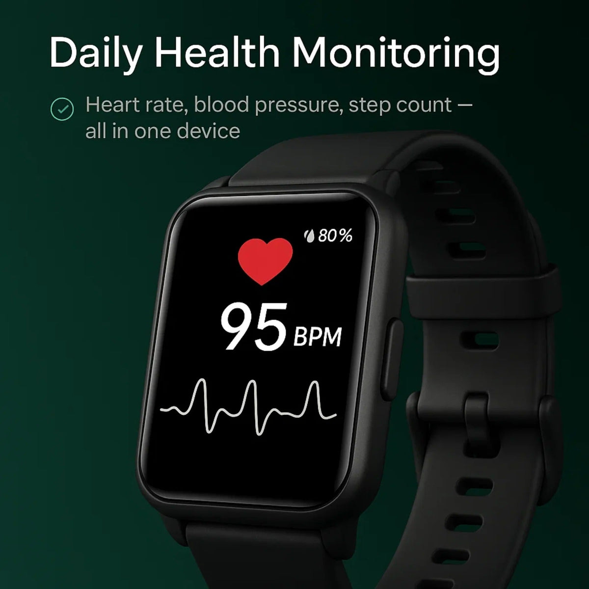 Smartwatch for Seniors with Fall Detection, Elderly Monitoring Device with SOS Call, GPS Tracking and Medical Alert