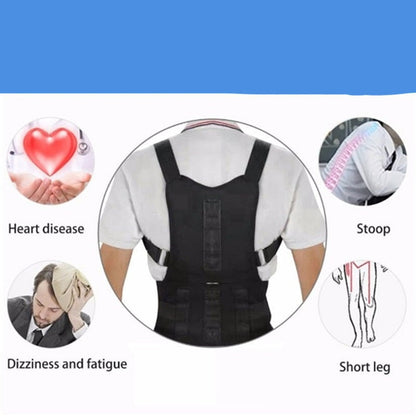 Magnetic Posture Corrector Back Brace for Men & Women – Adjustable Support for Shoulders, Spine & Neck Pain Relief