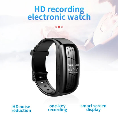 Spy Camera Watch with 1080P HD Video, Wearable Mini Camera with Voice Activated Recording for Personal Safety