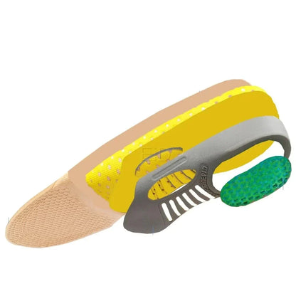 Orthopedic Gel Insoles with Arch Support for Plantar Fasciitis Relief