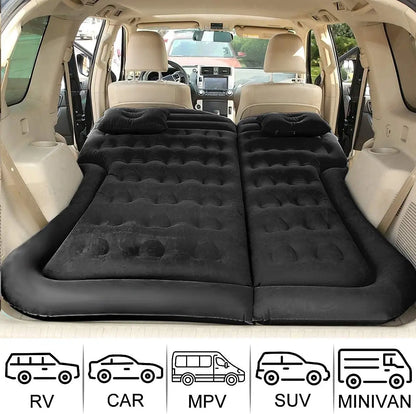 ComfortNest | Colchón inflable portátil para coche con diseño resistente | Cama plegable para viajes y uso al aire libre