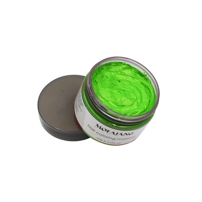 Temporary Hair Color Styling Wax - Washable Hair Dye for Bold Looks - 4.2 oz Jar