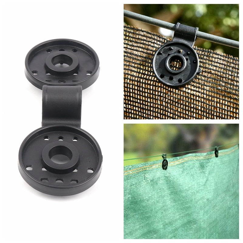 Outdoor Canopy Fastener Clips for Awnings, Tarps & Shade Sails – Heavy-Duty Weather-Proof Clamp Set for Patio, Deck & Garden