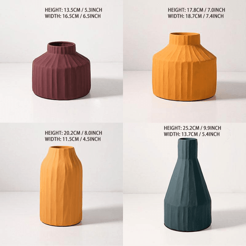 Morandi Muse Textured Ceramic Pots