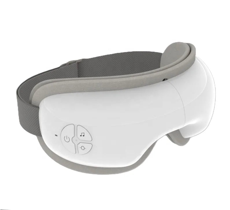 Serie de relajación | Masajeador de ojos con terapia de calor y amasamiento de puntos de acupuntura | Diseño de cobertura total para alivio del estrés y confort