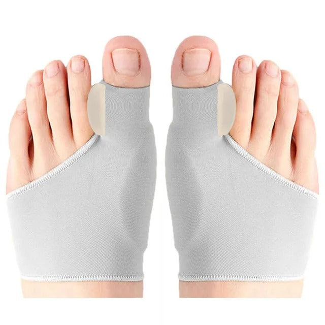Bunion Corrector Sleeve with Gel Pad for Big Toe Pain Relief & Alignment | Soft Orthopedic Toe Straightener for Hallux Valgus