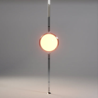 Halo Beam | Floor to Ceiling Lamp with Adjustable Height & Warm Glow | Modern Lighting for Stylish Spaces