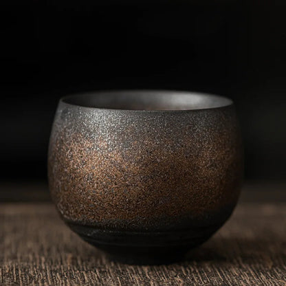 Handmade Stoneware Espresso Cups – Rustic Charm with Minimalist Design