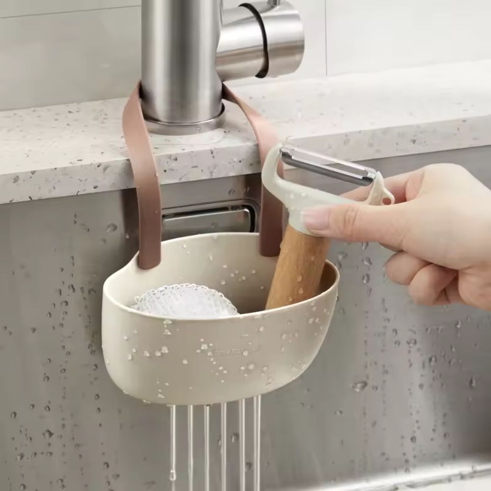 Escurridor de platos Silvex: organizador de silicona que ahorra espacio