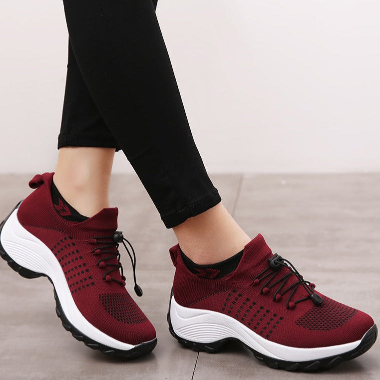Orthopedic Sneakers for Plantar Fasciitis Relief Wide Toe Box Arch Support Cushioned Heel Slip-Resistant Sole for Women Men Foot Pain