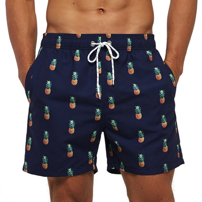 Men's Quick-Dry Swim Trunks with Drawstring, Lightweight Mesh-Lined Boardshorts for Beach & Pool