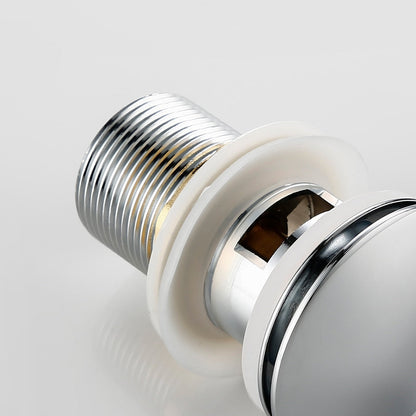 Vessel Sink Drain Assembly with Pop-Up Stopper for Modern Bathrooms – Overflow & Non-Overflow Configurations