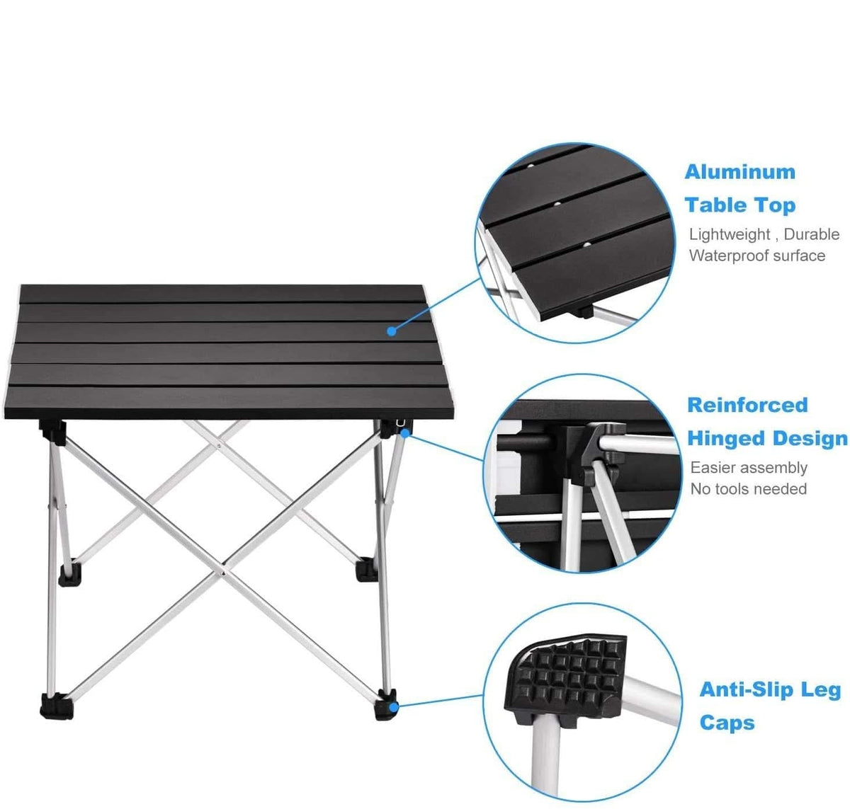 PICNICFLOW – Portable Camping Desk for Garden & Party Use