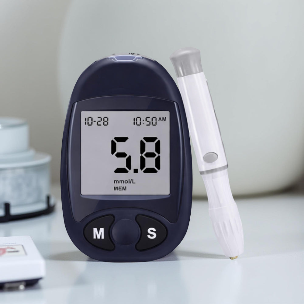 Kit de monitor de glucosa en sangre con lecturas rápidas | Análisis portátil para el control diario de la salud