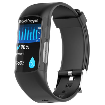 Pulsera de actividad inteligente HealthTrack | Seguimiento de actividad, monitoreo del sueño y notificaciones inteligentes | Resistente al agua IP67