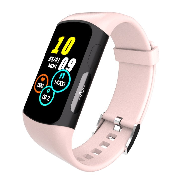 Pulsera de actividad inteligente HealthTrack | Seguimiento de actividad, monitoreo del sueño y notificaciones inteligentes | Resistente al agua IP67