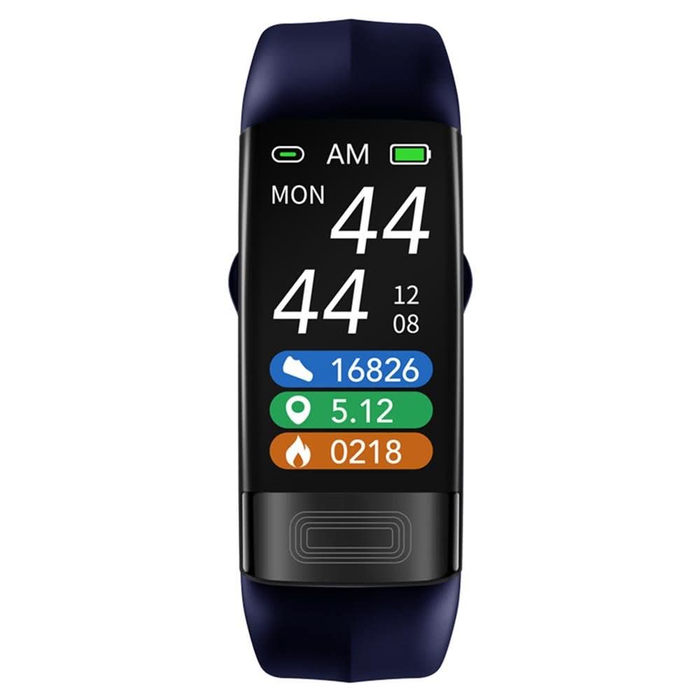 Serie Ortekor Health Tracker | Rastreador de fitness con ECG y monitoreo de presión arterial | Pulsera inteligente elegante para información de bienestar diaria