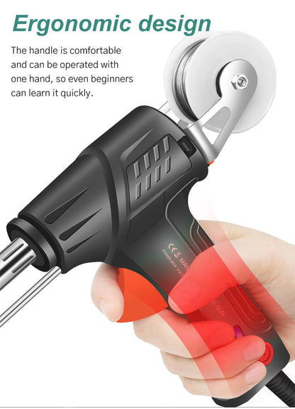Portable Electric Soldering Iron with 20-Second Fast Heat-Up for Quick Repairs & DIY Projects at Home