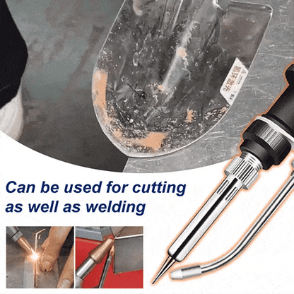 Portable Electric Soldering Iron with 20-Second Quick Heat-Up for Precision Joining & Repair Work | Dual-Function Joining Tool for