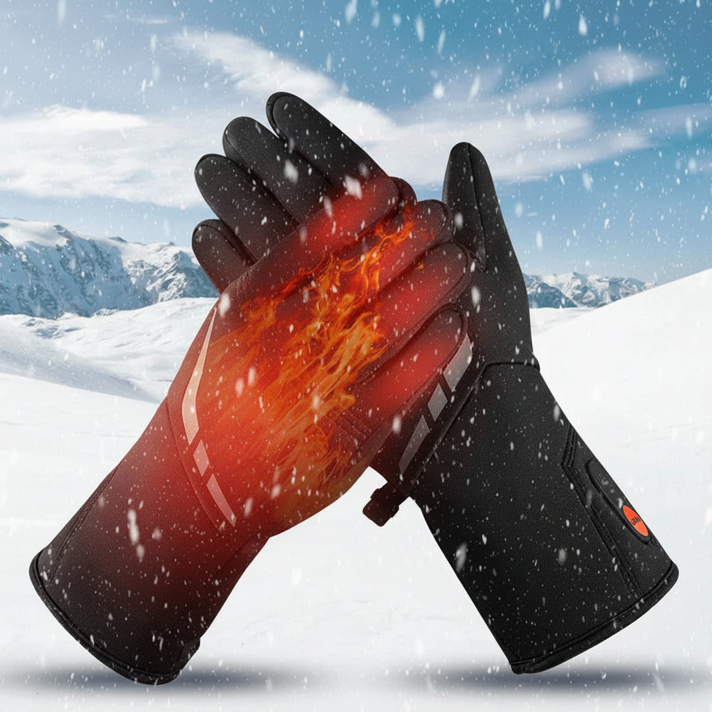 Esenciales de invierno | Guantes térmicos para hombre y mujer con diseño impermeable | Compatibles con pantallas táctiles para una calidez máxima
