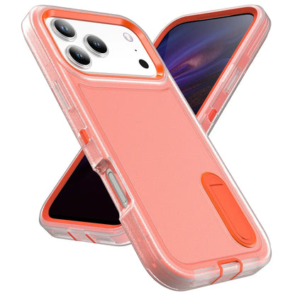 Rugged iPhone Case with Kickstand & Reinforced Corners for 14-17 Series | Drop Protection Armor Cover