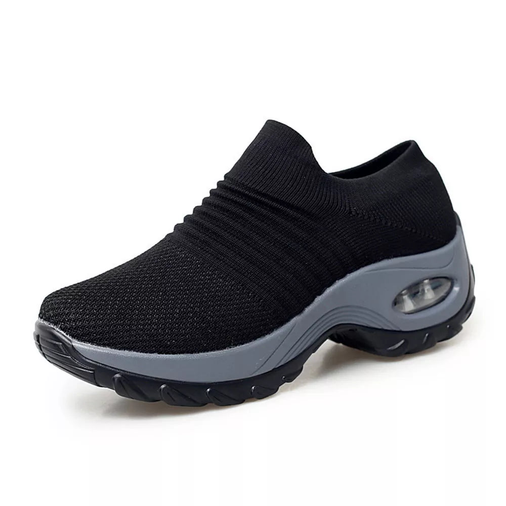Women's Air-Cushion Orthopedic Sneakers for All-Day Comfort & Support – Shock Absorbing Athletic Walking Shoes with Enhanced Stability