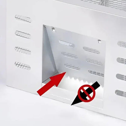 Humane Mouse Trap Cage with Sensitive One-Way Door for Indoor Rodent Control | Live Catch Multi-Mouse Trap for Home Garage Basement Kitchen