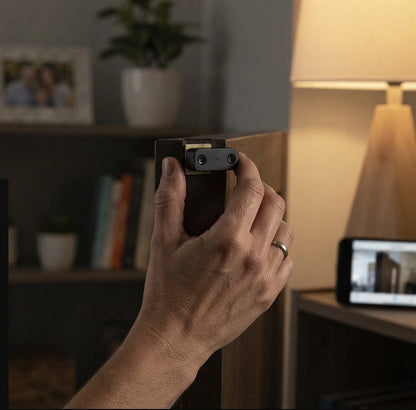 Cámara de seguridad para el hogar con visión nocturna, cámara de vigilancia WiFi 1080P con detección de movimiento, mini cámara espía para el hogar