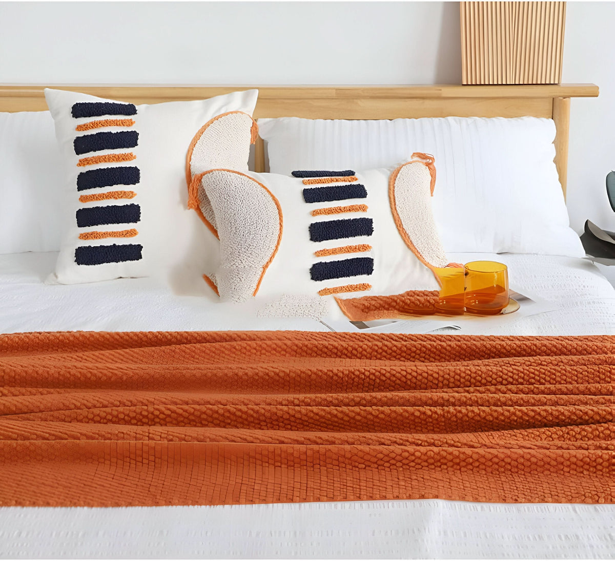 KnitCove | Manta de forro polar tejida con estilo e interior de felpa | Confort acogedor para todas las estaciones
