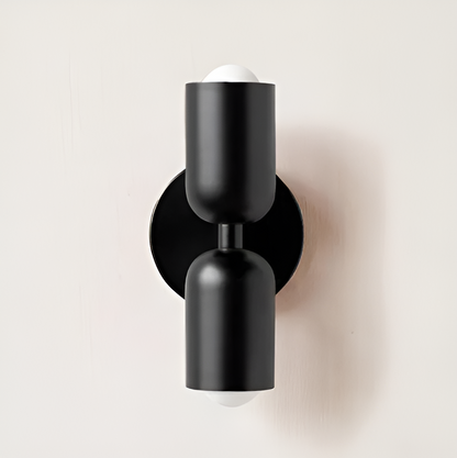 Up-Down Sconce Light for Hallways & Bedrooms – Metal E27 Socket 4.7 in Dual-Beam Indoor Fixture for Living Spaces