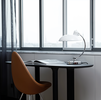 Adjustable Metal Task Lamp with Dome Shade for Home Office Desks Bedside Tables Study Rooms Reading Nooks Vintage Industrial Workspace Light