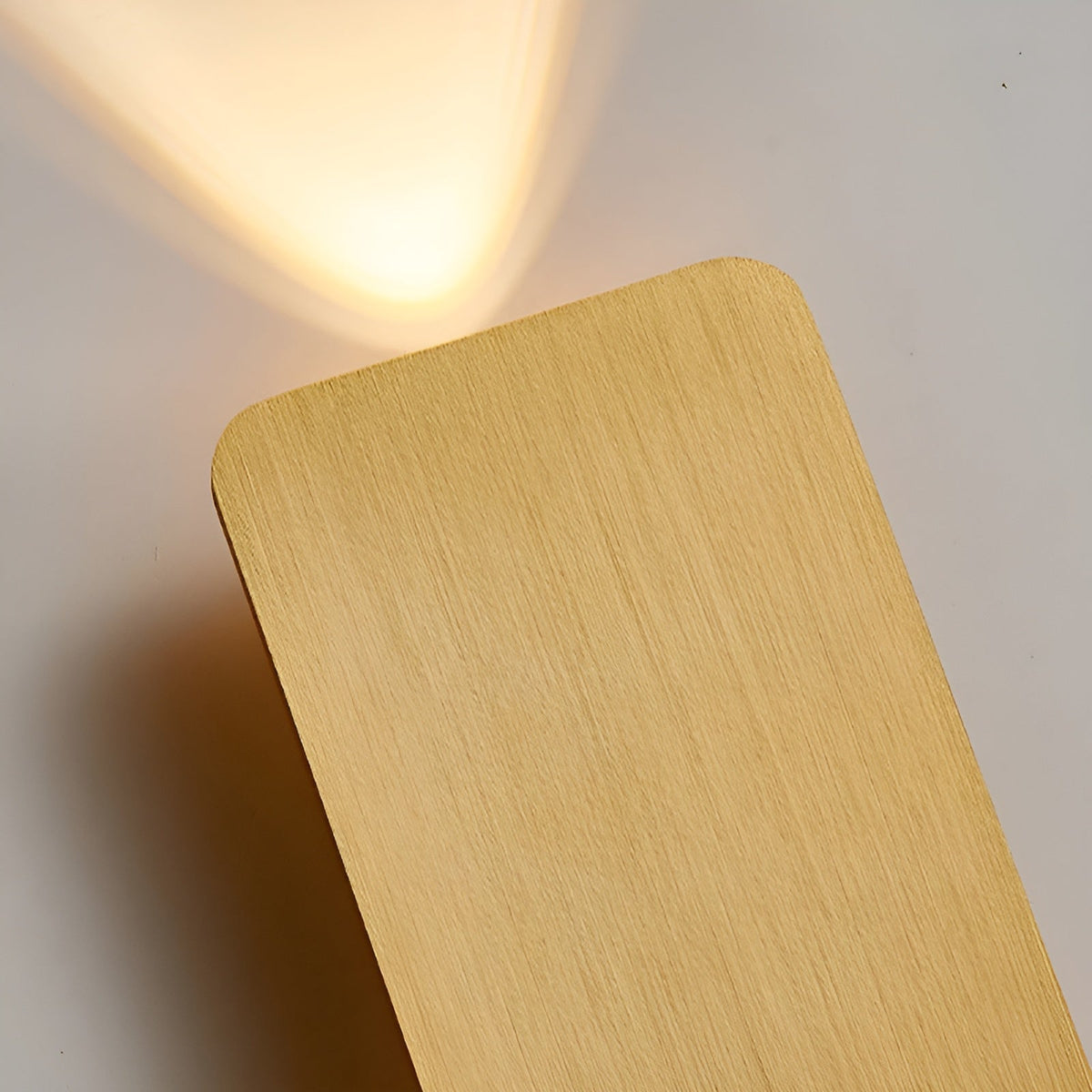 Aplique LED de aluminio de 6W, luz indirecta hacia arriba y hacia abajo, rectangular de 6 pulgadas, moderno, de montaje empotrado para pasillos, dormitorios y salas de estar