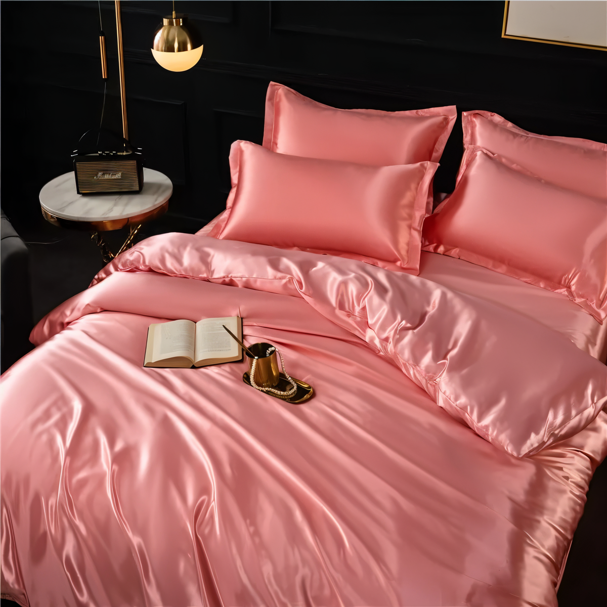 Edredón de seda Ortekor SilkCloud | Ropa de cama de seda premium con comodidad transpirable | Diseño hipoalergénico para un descanso lujoso
