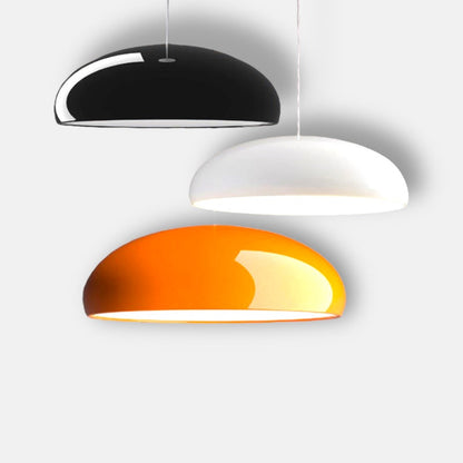 Lámpara de techo LED de metal con altura ajustable para comedor e isla de cocina | Iluminación cenital escultórica moderna para mesa y barra | Ind