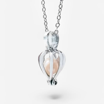 Freshwater Pearl Wish Necklace Kit with Real Oyster Opening Experience 18K Gold Plated Stainless Steel Pendant Hypoallergenic Tarnish