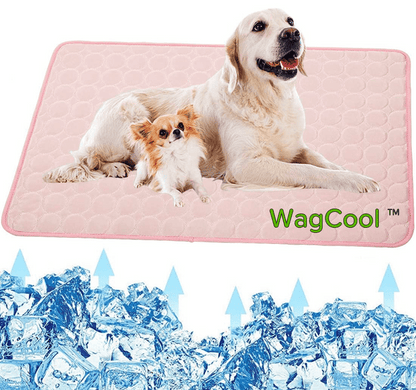 Self-Cooling Dog Mat for Hot Weather Relief – Pressure-Activated Pet Bed Pad