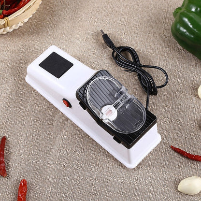 Afilador de Cuchillos Eléctrico Fácil Rápido con un Solo Toque