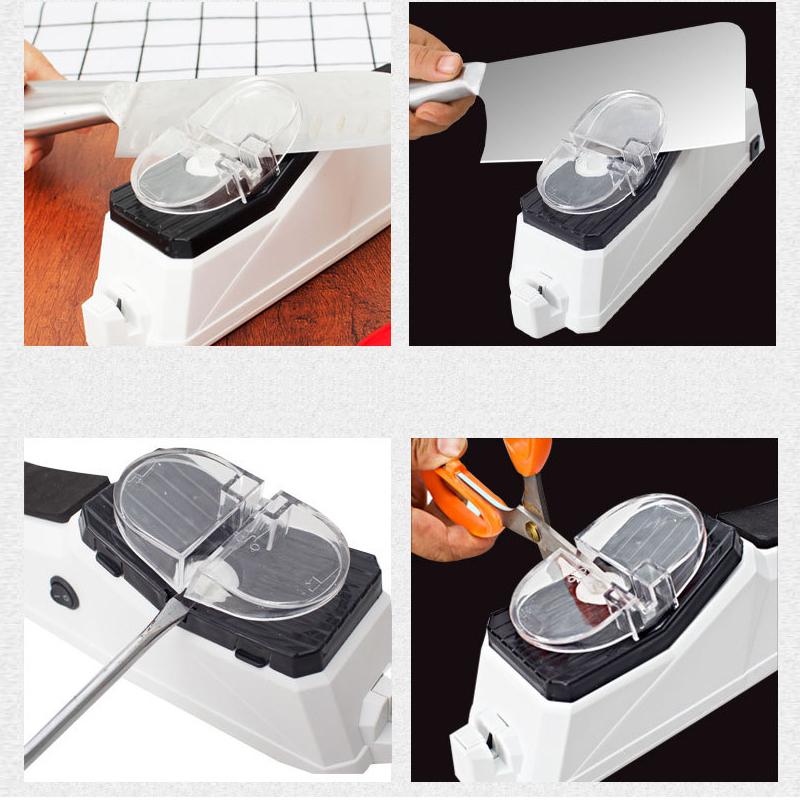 Afilador de Cuchillos Eléctrico Fácil Rápido con un Solo Toque