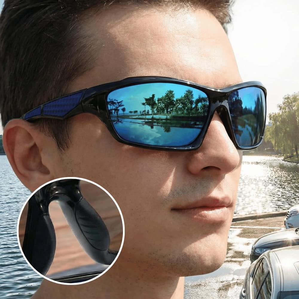 Gafas de sol deportivas polarizadas prémium para hombre