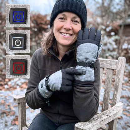 Guantes aislantes Warm Touch con ajustes de calor regulables