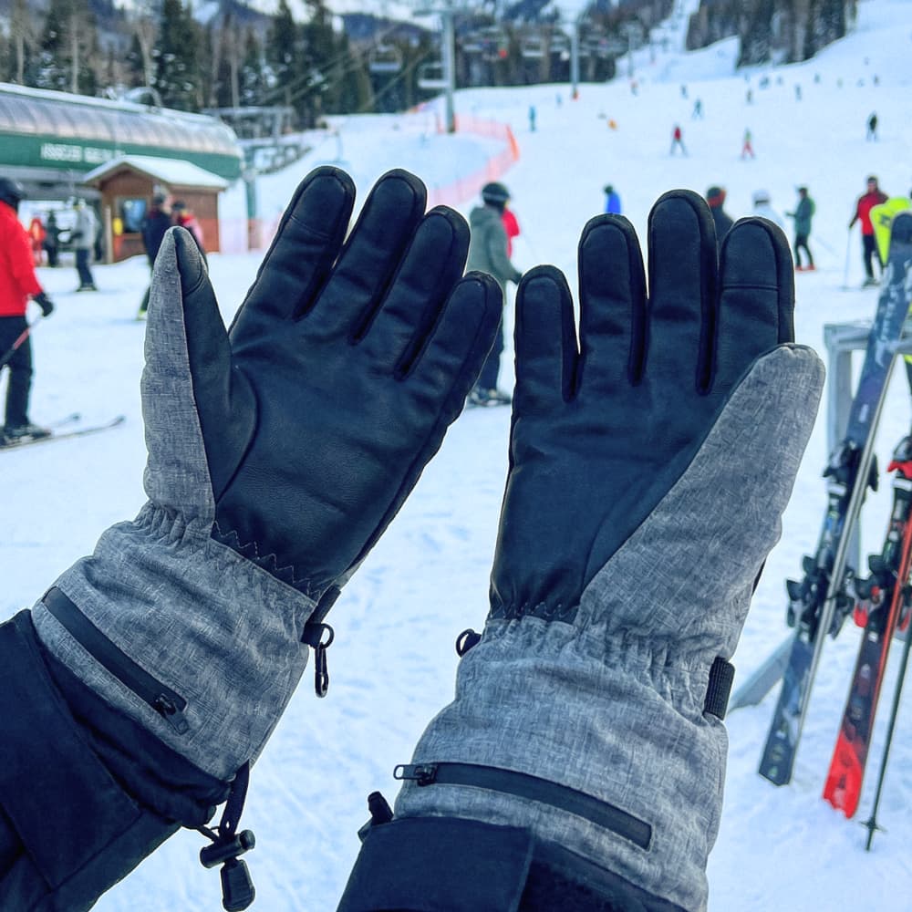 Guantes aislantes Warm Touch con ajustes de calor regulables