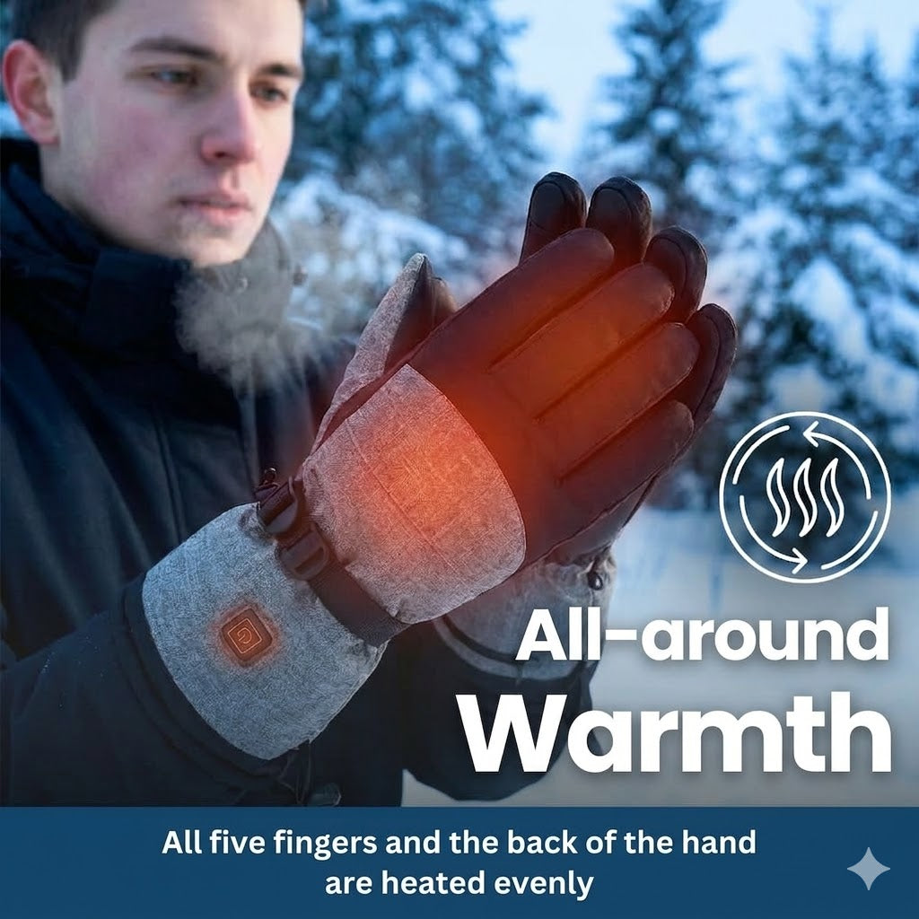 Guantes aislantes Warm Touch con ajustes de calor regulables