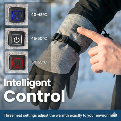 Guantes aislantes Warm Touch con ajustes de calor regulables