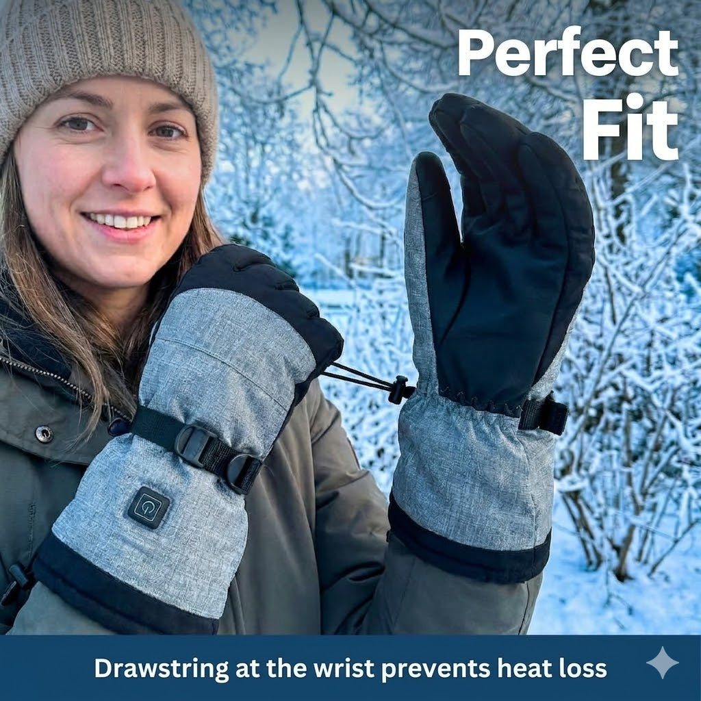 Guantes aislantes Warm Touch con ajustes de calor regulables
